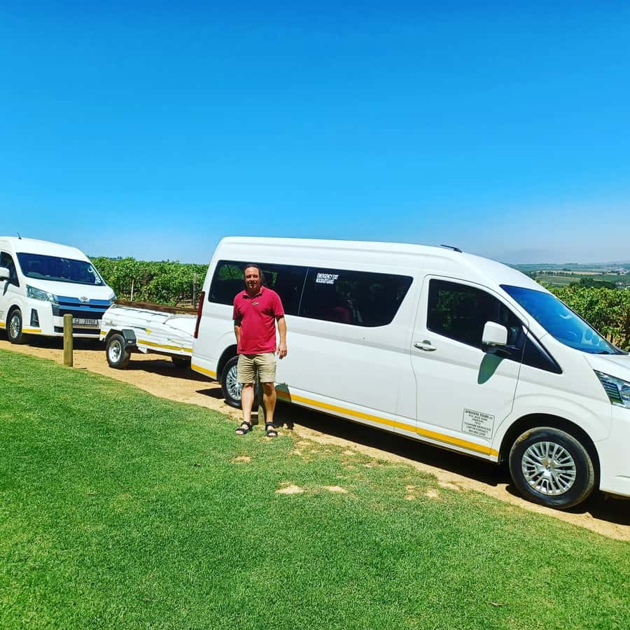 Stellenbosch wine tour, all inclusive of lunch and tastings. - A cellar tour adds substance, but ask how detailed it will be