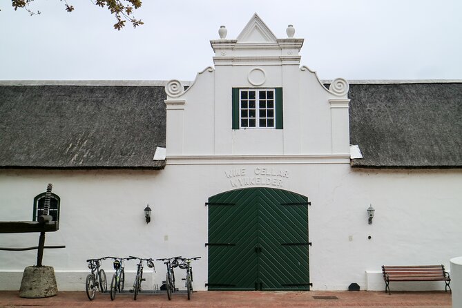 Stellenbosch Winelands Luxury EBike Tour © - Riding from the first estate to the next