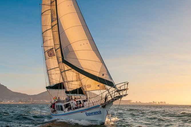 Sunset Champagne Cruise from Cape Town - Table Mountain, Lion’s Head, and the last light