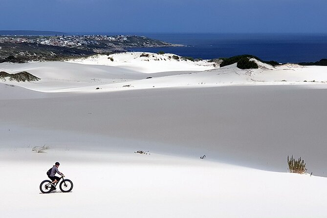 Sunset Fatbike Dune Experience - Learning to ride down steep sand