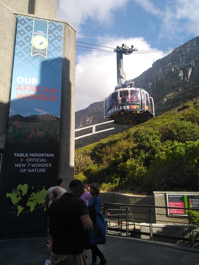 TABLE MOUNTAIN CABLE CAR EXPERIENCE WITH RESERVED TICKETS - On top of the 1,067-meter summit