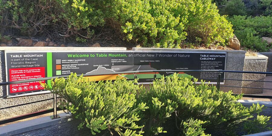 Table Mountain Cable Car Ticket with Transfer - The summit plateau and its three walking trails