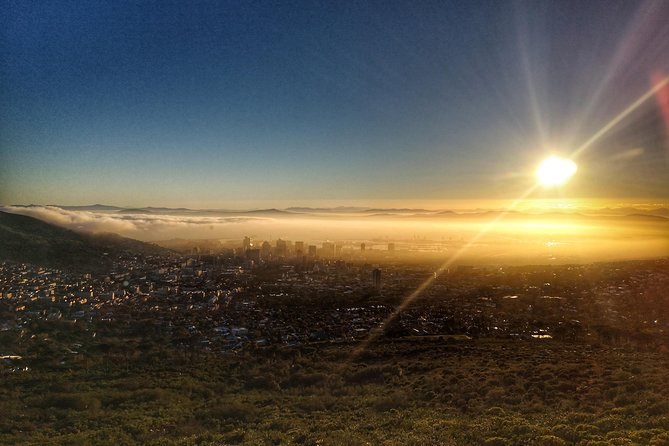 Table Mountain Half Day Hike: India Venster Trail - Descending by cable car after the climb
