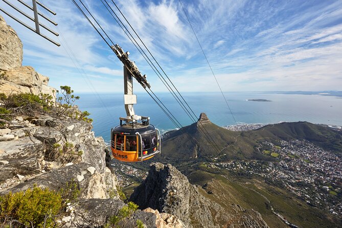 Table Mountain-Wines-Penguins-Cape Point All Inclusive Group Tour - Table Mountain starts the day with the biggest view