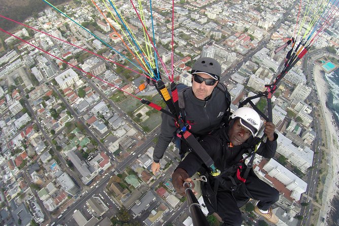 Tandem Paragliding Cape Town Experience TABLE MOUNTAIN PARAGLIDE - Cape Town and the Atlantic unfold below you