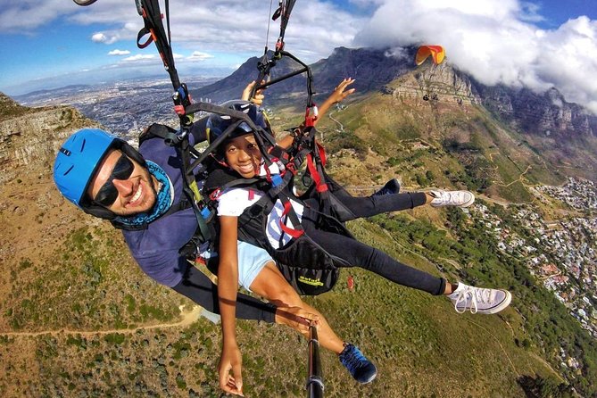 Tandem Paragliding in Cape Town - Photos and video, with an important cost question