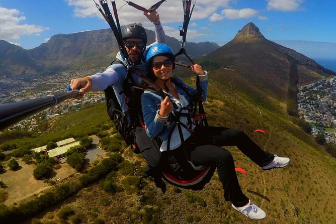 Tandem Paragliding In Cape Town (Icarus) - The tandem flight above Cape Town