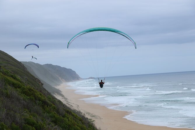 Tandem Paragliding Wilderness South Africa - Thermals Can Turn a Short Glide Into Real Airtime