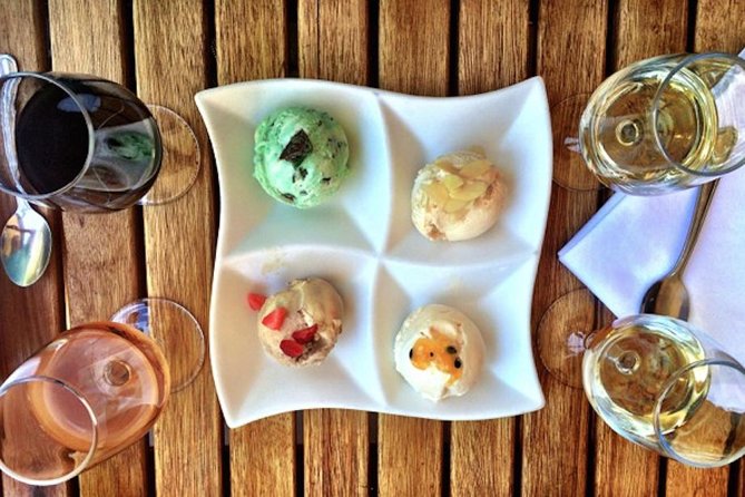 Tastes of Stellenbosch Wine Full Day Tour with Private Transfer - Clos Malverne’s wine and ice cream match