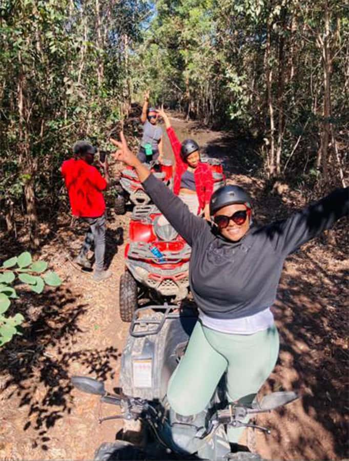 THE CRAGS PLETTENBERG BAY: QUAD BIKE FUN RIDE - A short ride with a proper off-road challenge