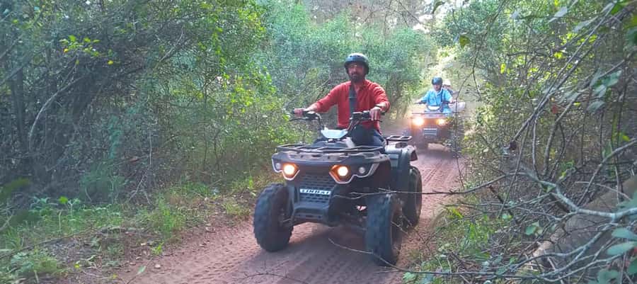 THE CRAGS PLETTENBERG BAY: QUAD BIKE FUN RIDE - What the 45-minute route feels like