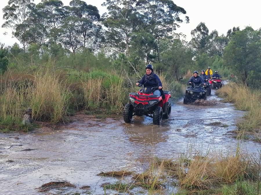 THE CRAGS PLETTENBERG BAY: QUAD BIKE FUN RIDE - Who will enjoy this most