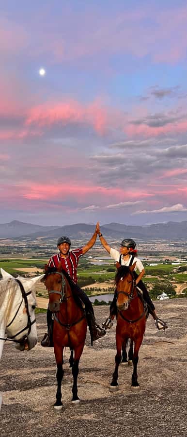 Vrede en Lust Wine Estate:1-Hour Horseback Riding Experience - The one-hour trail and its best views