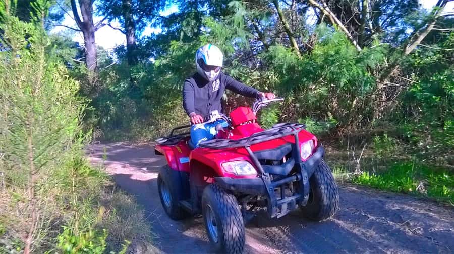 WILDERNESS GARDEN ROUTE QUAD BIKE FUN RIDE - A technical ride rather than a speed track