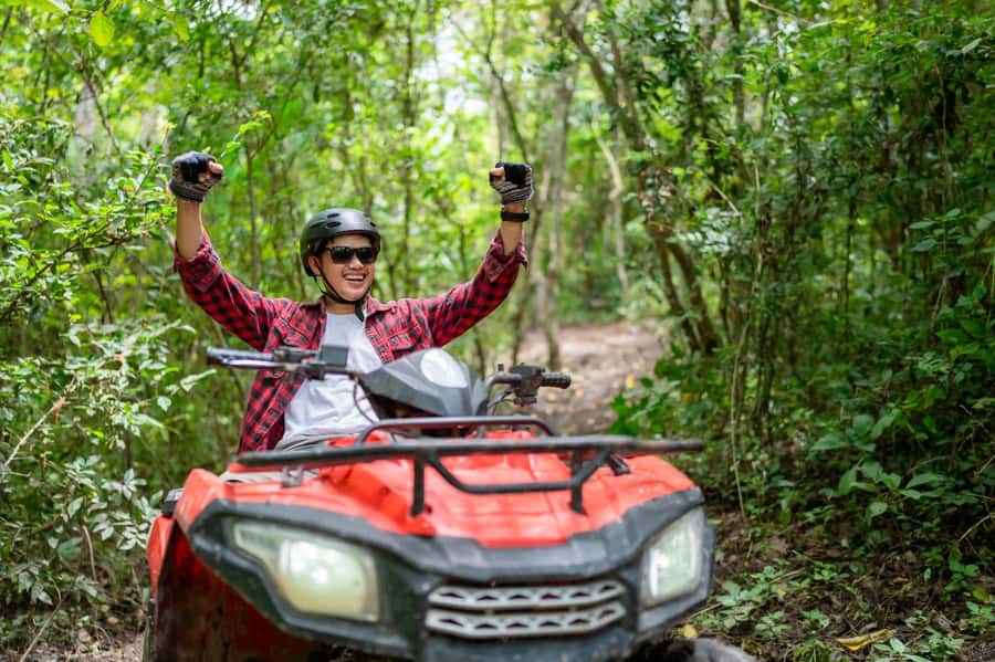 WILDERNESS GARDEN ROUTE QUAD BIKE FUN RIDE - Dust, clothing, and what to bring