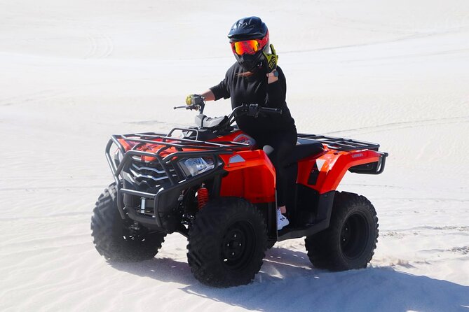 WILDX Atlantis QUAD BIKE ADVENTURE + PHOTO OPS CAPE TOWN - The bikes, helmets, and riding conditions