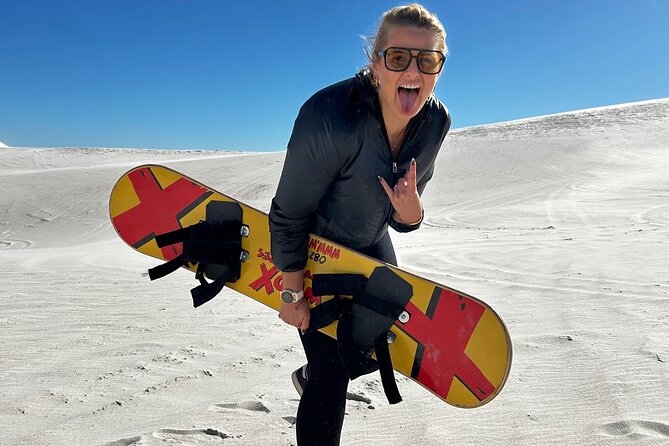 WildX Sandboarding the Real White Sand Dunes Atlantis Cape Town - Weather and cancellation rules
